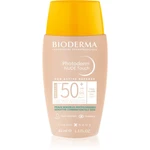 Bioderma Photoderm Nude Touch minerální opalovací fluid na obličej SPF 50+ odstín Very light 40 ml