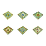Súprava 6 porcelánových tanierov Villa d'Este Costiera