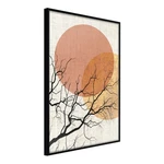 Plagát v ráme Artgeist Gloomy Tree, 40 x 60 cm