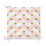 Sedák s prímesou bavlny Minimalist Cushion Covers Pastel Hearts, 42 x 42 cm