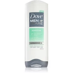 Dove Men+Care Sensitive sprchový gel na obličej, tělo a vlasy pro muže 250 ml