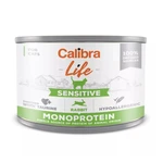 CALIBRA Life sensitive konzerva pro kočky rabbit 200 g