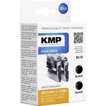KMP Ink náhradný Brother LC-123 kompatibilná Dual čierna B41D 1525,0021