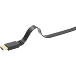 SpeaKa Professional HDMI prepojovací kábel #####HDMI-A Stecker, #####HDMI-A Stecker 1.00 m čierna SP-7541948 audio retur
