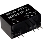 Mean Well MDD01L-12 DC / DC menič napätia, modul   42 mA 1 W Počet výstupov: 2 x