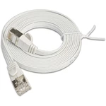Slim Wirewin PKW-STP-SLIM-KAT6 3.0 WS RJ45 sieťové káble, prepojovacie káble CAT 6 U/FTP 3.00 m biela plochý 1 ks