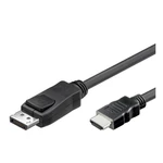 TECHly DisplayPort / HDMI káblový adaptér #####DisplayPort Stecker, #####HDMI-A Stecker 3.00 m čierna ICOC-DSP-H12-030