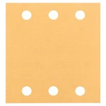 Bosch Accessories Best for Wood 2608607458 brúsny papier na suchý zips, s otvormi Zrnitosť 120  (d x š) 107 mm x 115 mm