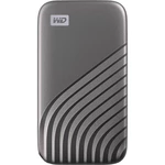 WD My Passport 500 GB Externý SSD pevný disk 6,35 cm (2,5")  USB-C™ sivá  WDBAGF5000AGY-WESN