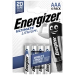 Energizer Ultimate FR03 mikrotužková batérie typu AAA  lítiová 1250 mAh 1.5 V 4 ks