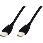 Digitus #####USB-Kabel USB 2.0 #####USB-A Stecker, #####USB-A Stecker 3.00 m čierna