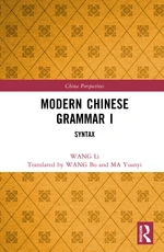 Modern Chinese Grammar I