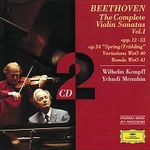 Yehudi Menuhin, Wilhelm Kempff – Beethoven: The Complete Violin Sonatas Vol.I CD