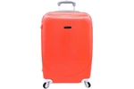 Cestovní  palubní kufr skořepinový na čtyřech kolečkách Agrado (XS) 30l - červená