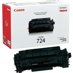 Toner Canon CRG-724, 6000 stran - originální (3481B002) čierny Originální toner s černou barvou 

výdrž cca 6000 stránek při 5% pokrytí
Kompatibilní s
