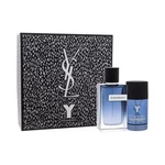 Yves Saint Laurent Y Live darčeková kazeta toaletná voda 100 ml + deostick 75 g pre mužov