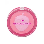 Makeup Revolution London I Heart Revolution Fruity Blusher 9,2 g lícenka pre ženy Strawberry