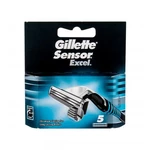 Gillette Sensor Excel 5 ks náhradné ostrie pre mužov