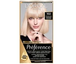 Permanentní barva Loréal Préférence 102 velmi velmi světlá blond duhová - L’Oréal Paris + dárek zdarma