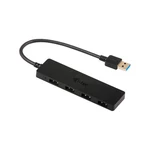 USB Hub i-tec USB 3.0 / 4x USB 3.0 (U3HUB404) čierny rozbočovač • 4× USB 3.0 • bez instalace ovladačů • přepěťová ochrana • vysoká kompatibilita