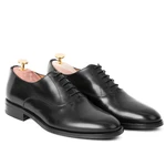 John & Paul Elegantné oxfordky John & Paul - čierne - 42,5