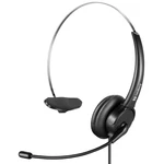 Headset Sandberg USB Office Mono (126-28) čierny slúchadlá cez hlavu • frekvencia 20 Hz až 20 kHz • citlivosť 105 dB • impedancia 32 ohmov • USB-A • 1