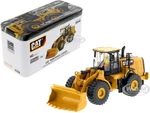 CAT Caterpillar 966M Wheel Loader with Operator "High Line" Series 1/87 (HO) Diecast Model by Diecast Masters