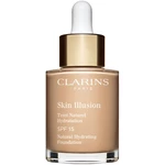 Clarins Skin Illusion Natural Hydrating Foundation rozjasňujúci hydratačný make-up SPF 15 odtieň 108.3N Organza 30 ml