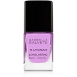 Gabriella Salvete Longlasting Enamel dlhotrvajúci lak na nechty s vysokým leskom odtieň 13 Lavender 11 ml