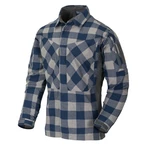 Flanelová košile MBDU Helikon-Tex® – Modrá (Barva: Modrá, Velikost: XXL)