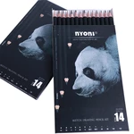 Nyoni N3031 14pcs/set Sketching Pencil Beginner Student Professional Full Set Drawing Pencils Art Stationery for School