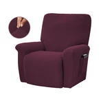 Recliner Chair Cover Full Coverage Elastic Sofa Seat Protector Stretch Dustproof Slipcover Armchair Cover Home Office Fu