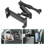 SAWAKE Universal Car Headrest Tablet Mount 360° Rotating Adjustable Auto Seat Back Phone Holder Stand for Car Backseat f