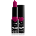 NYX Professional Makeup Suede Matte  Lipstick matný rúž odtieň 12 Clinger 3.5 g