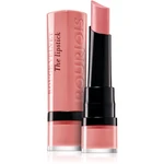 Bourjois Rouge Velvet The Lipstick matný rúž odtieň 02 Flaming’ Rose 2,4 g Bourjois Rouge Velvet The Lipstick matný rúž odtieň 02 Flaming’ Rose 2,4 g