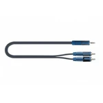 Quik Lok Rksa150-1 Kabel Mini Jack Stereo - 2 X Rca (1m)