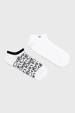 Ponožky Calvin Klein pánske, biela farba, 701218714