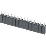 Pinová lišta W & P Products 153PF-002-1-50-00, 1x 2pól., 2,54 mm, zásuvka