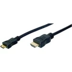 HDMI kabel Digitus [1x HDMI zástrčka - 1x mini HDMI zástrčka C] černá 2.00 m
