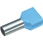 Dvojitá dutinka Vogt 470208D, 0,75 mm², 8 mm, 100 ks, modrá
