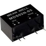 DC/DC měnič napětí, modul Mean Well MDS02M-12, 167 mA, 2 W, Počet výstupů 1 x
