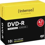 DVD-R 4.7 GB Intenso 4801652, s potiskem, 10 ks, Slimcase