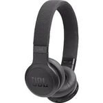Bluetooth®, kabelová Hi-Fi sluchátka On Ear JBL Harman Live 400 JBLLIVE400BTBLK, černá