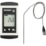 Teploměr VOLTCRAFT PTM 100 + TPT-209 -200 - 450 °C, typ senzoru Pt1000, Kalibrováno dle: bez certifikátu