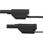 Schützinger VSFK 5000 / 2.5 / 50 / SW propojovací kabel [zástrčka 4 mm - zástrčka 4 mm] černá