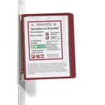Durable 591403 pohledová tabule , červená, (š x v x h) 325 x 360 x 260 mm, DIN A4