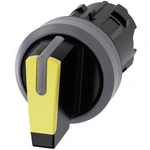 Kloubový spínač Siemens 3SU1032-2BP30-0AA0, otočný přepínač, 2 x 45 °, pískově šedá , žlutá, 1 ks