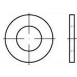 Podložka TOOLCRAFT TO-6606651, titan, 1 ks