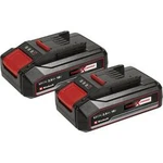 Náhradní akumulátor pro elektrické nářadí, Einhell Power X-Change PXC-Twinpack 2,5 Ah 4511518, 18 V, 2500 mAh, Li-Ion akumulátor