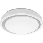 LED stropní svítidlo LEDVANCE SMART+ TUNABLE WHITE Moon 380 GR 4058075486409, 24 W, Vnější Ø 380 mm, N/A, bílá, stříbrná